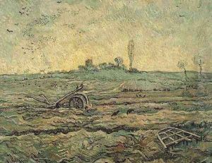 The Plough And The Harrow (after Millet)