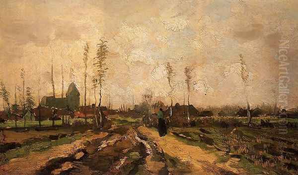 Landscape with Church and Farms - view 1