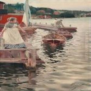 Vagskvalp by Anders Zorn