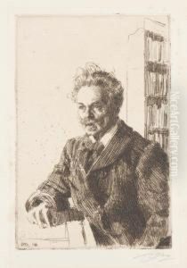 August Strindberg by Anders Zorn