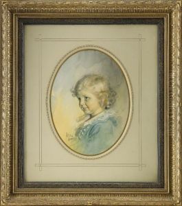 Portratt Av En Gosse by Anders Zorn