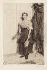 The New Maid by Anders Zorn