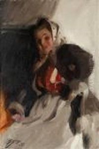 Vid Spisen by Anders Zorn