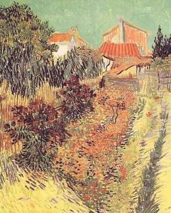 Garden Behind A House