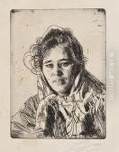 Krakbergs Anna by Anders Zorn