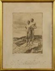 De Tva by Anders Zorn