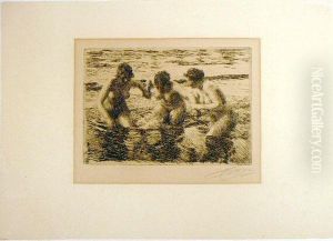 "mot Strommen" by Anders Zorn