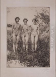Tree Sisters' by Anders Zorn