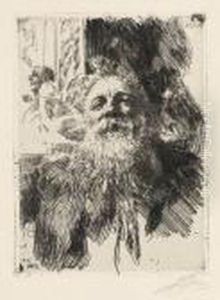 Auguste Rodin by Anders Zorn