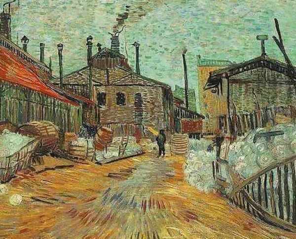 The Factory At Asnieres - view 1