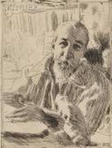 Anatole France by Anders Zorn