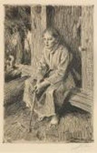Vallkullans Sondag by Anders Zorn