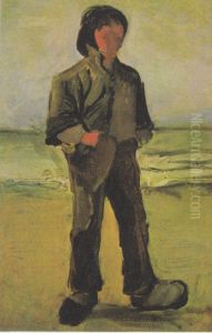 Fisherman On The Beach