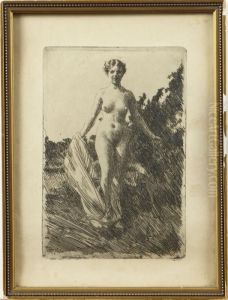 Sommar,ur Ordoch Bild by Anders Zorn