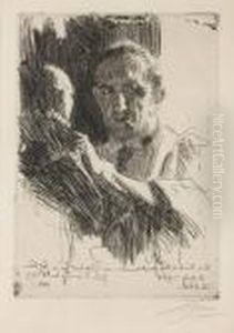 Prins Paul Troubetzkoy Ii by Anders Zorn