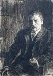 Sjalvportratt by Anders Zorn
