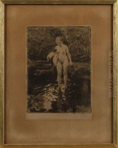 Vadstallet by Anders Zorn