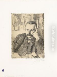 D'estournelles De Constant by Anders Zorn