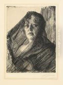 Gerda Lundequist by Anders Zorn