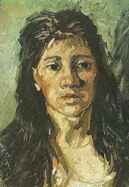 Head Of A Woman With Her Hair Loose - view 1