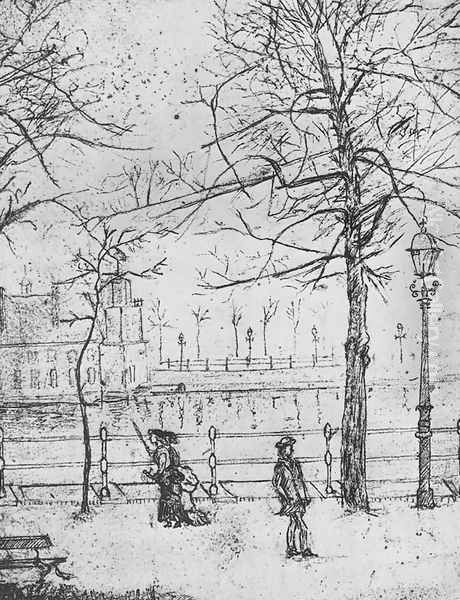 Promenade in the Hague - view 1