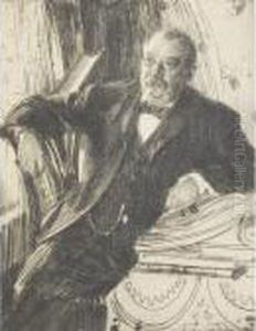 Pres. Grover Cleveland by Anders Zorn