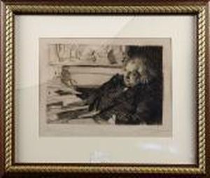 Ernest Renan by Anders Zorn