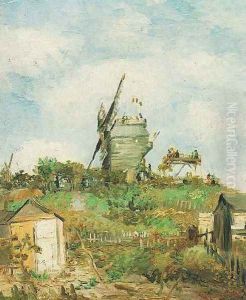 Le Moulin De La Galette VI by Vincent Van Gogh
