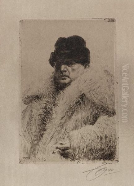 Selfportrait 1916 - view 1