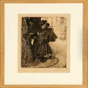 Effet De Nuit Ii by Anders Zorn