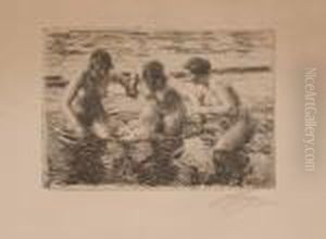 Mot Strommen by Anders Zorn