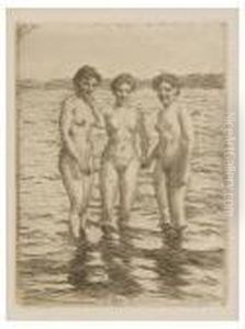 Three Graces by Anders Zorn