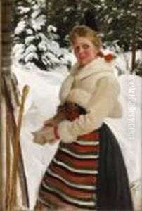 Rattvikskulla by Anders Zorn