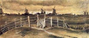 Windmils at Dordrecht