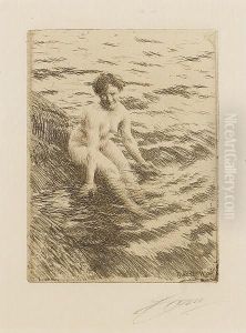 Wet (asplund 240) by Anders Zorn
