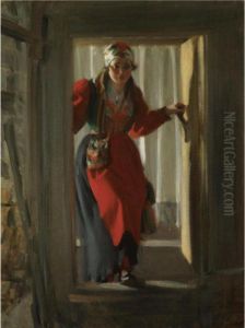 Kuvadorren (female Figure) by Anders Zorn