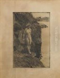 Precipice (asplund 228) by Anders Zorn