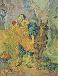 The Good Samaritan (after Delacroix) by Vincent Van Gogh