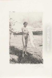 Dal River by Anders Zorn