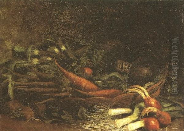 Still Life With A Basket Of Vegetables - view 1
