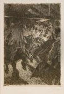 Gopsmorsstugan by Anders Zorn