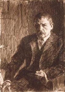 Autoportrait I 1904 (asplund 180; Hjert &amp; Hjert 119)