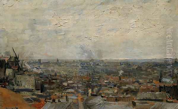 View of Paris from Montmartre - view 1