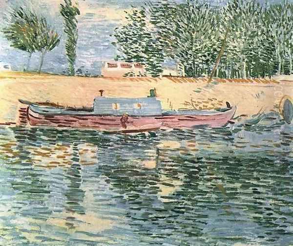 The Banks Of The Seine With Boats - view 1