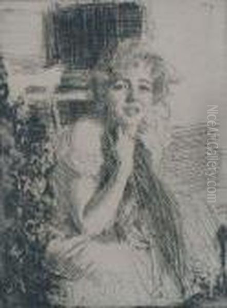 Seated Girl - view 1
