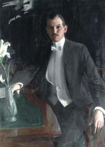 Portrait Of Harald Bildt by Anders Zorn
