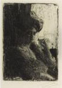 Betty Nansen (hjert &amp; Hjert 128) by Anders Zorn
