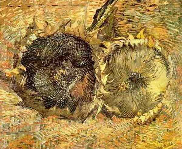Two Cut Sunflowers II - view 1