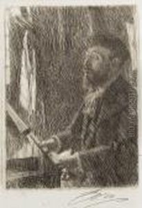 J B Faure (asplund 52) by Anders Zorn