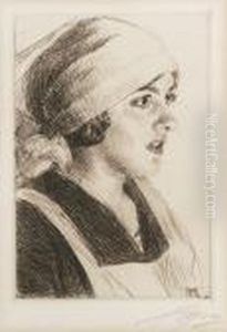 Gulli 1 (asplund 265) by Anders Zorn